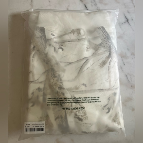 Dairy Boy Woodland Camo Oversized Crewneck White and Gray Sweatshirt - Picture 5 of 8